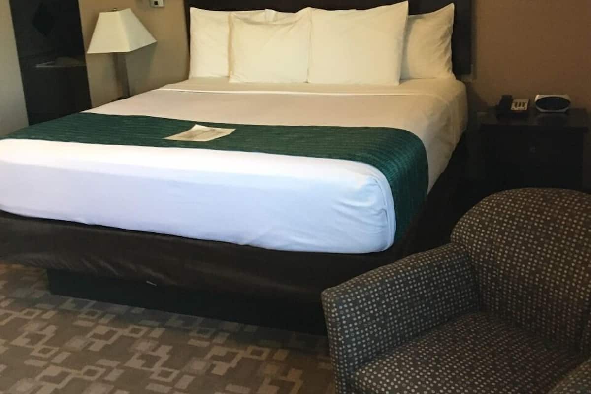 In-room safe, desk, iron/ironing board, WiFi (free)