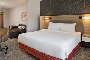 Premium bedding, pillowtop beds, desk, laptop workspace - SpringHill Suites by Marriott Turlock (Turlock)
