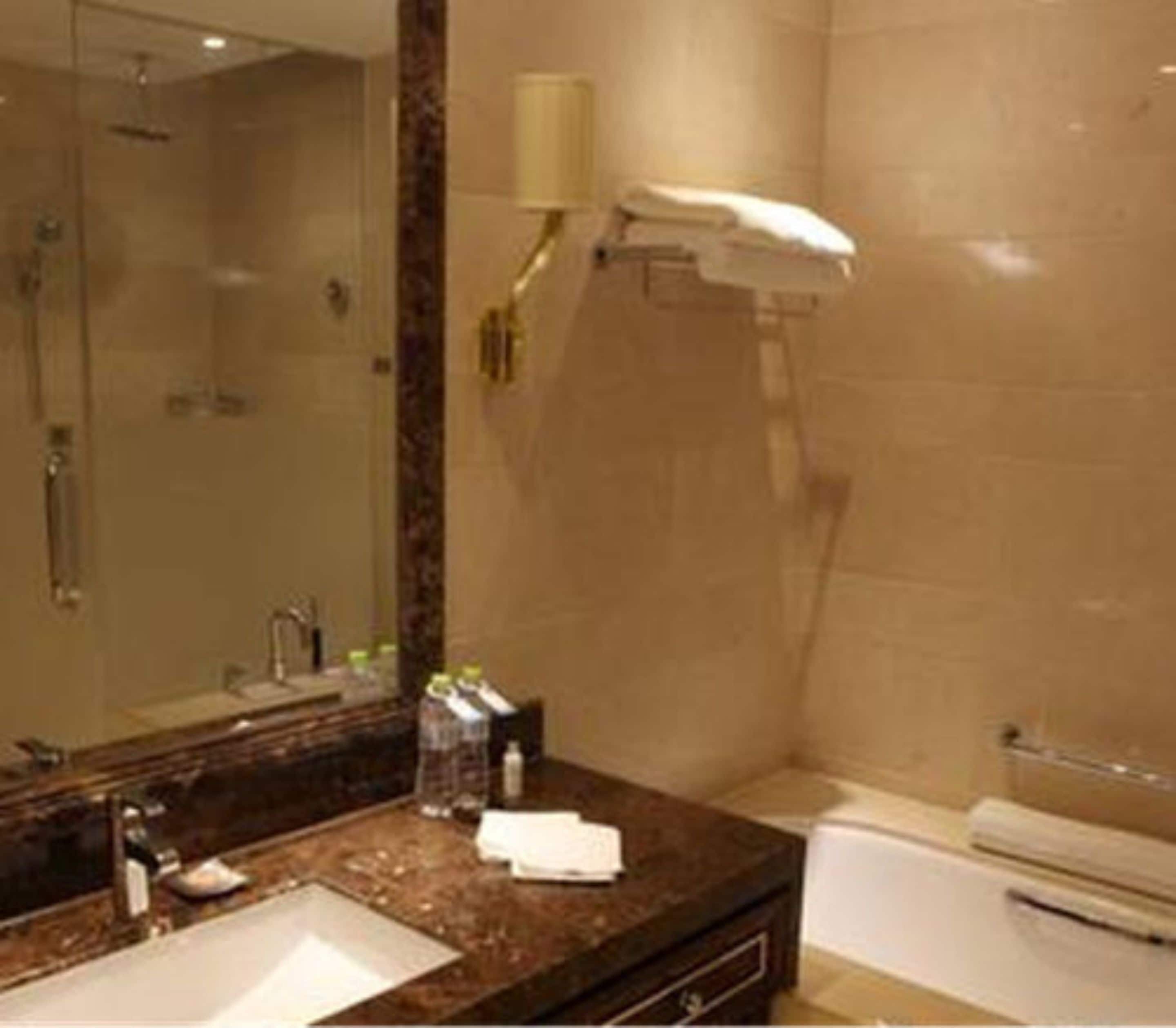 free toiletries, hair dryer, dressing gowns, slippers