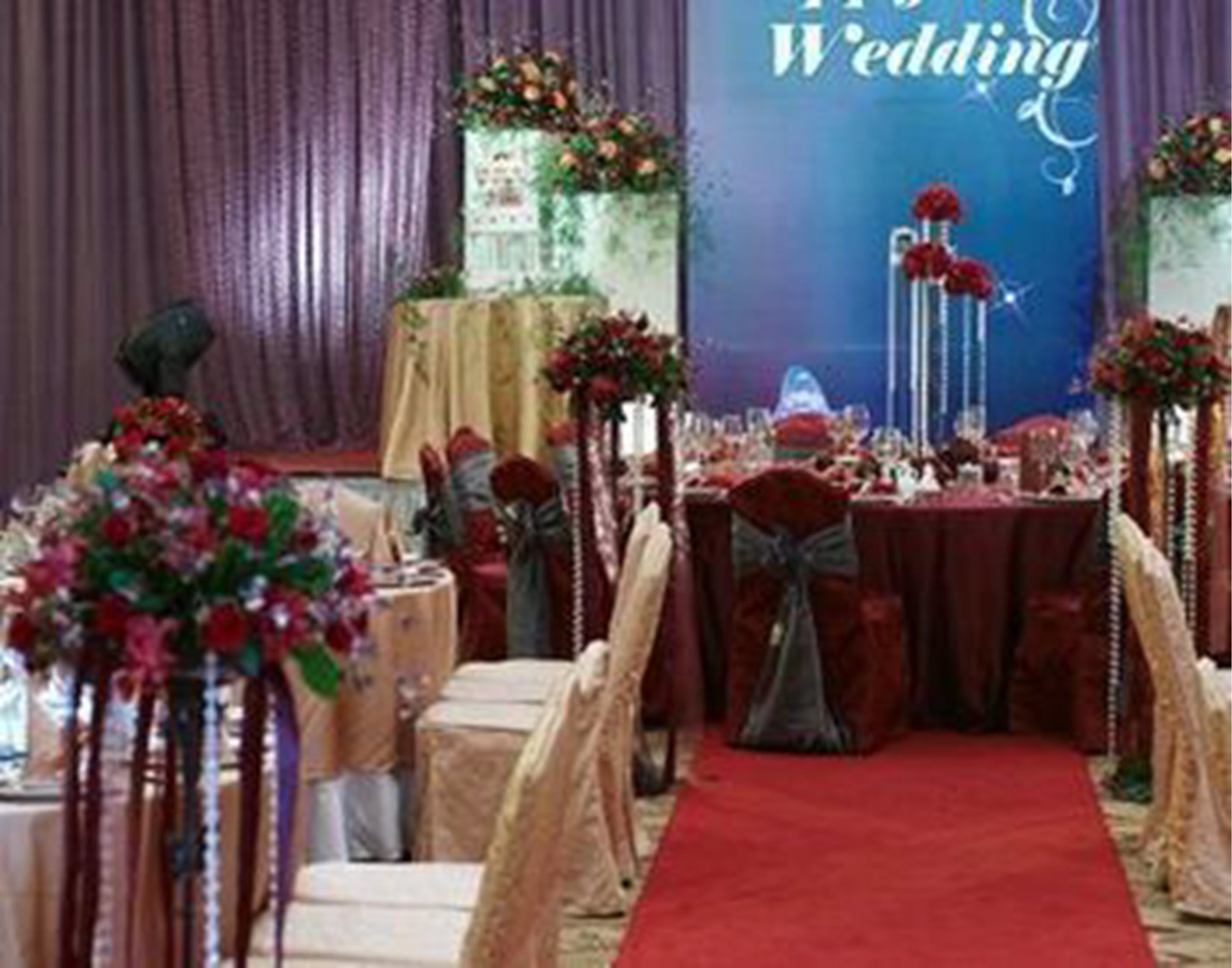 indoor wedding