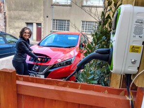 Electric vehicle-charging station - Haven House (Torquay)