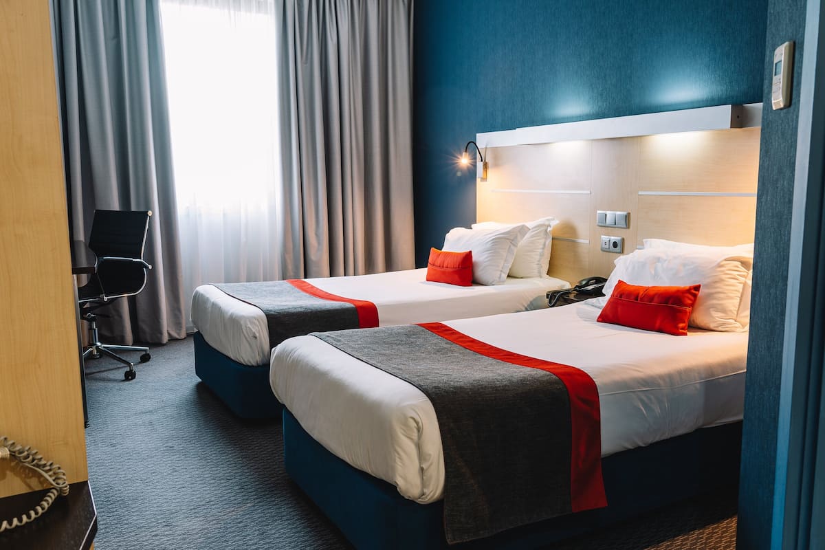 In-room safe, desk, soundproofing, free cots/infant beds