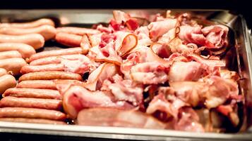 Morgenmadsbuffet hver dag mod et gebyr