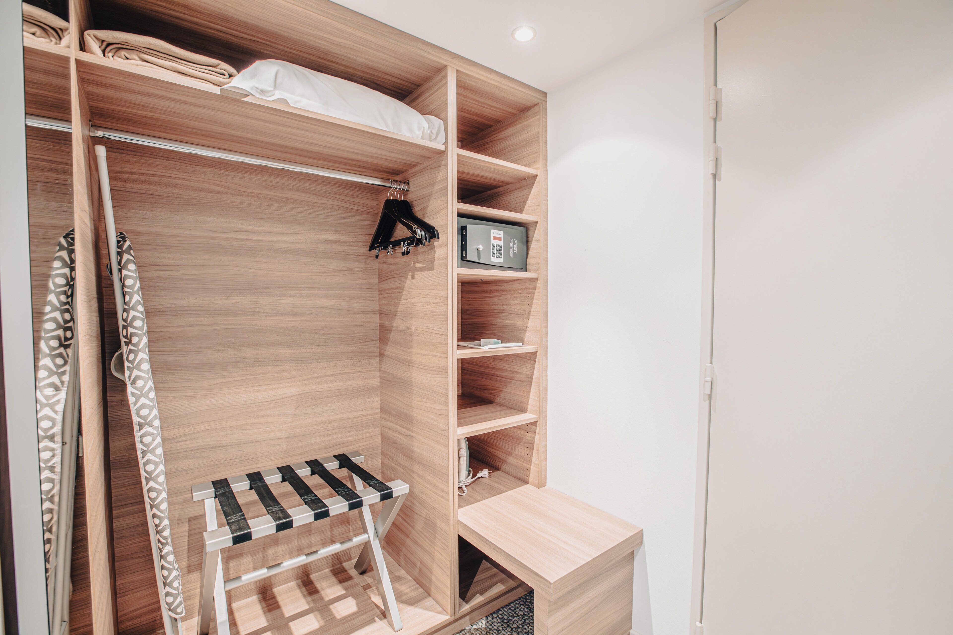 in-room safe, desk, soundproofing, iron/ironing board