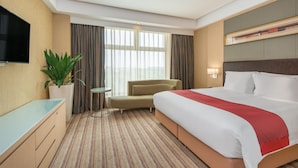 Ropa de cama de alta calidad y minibar