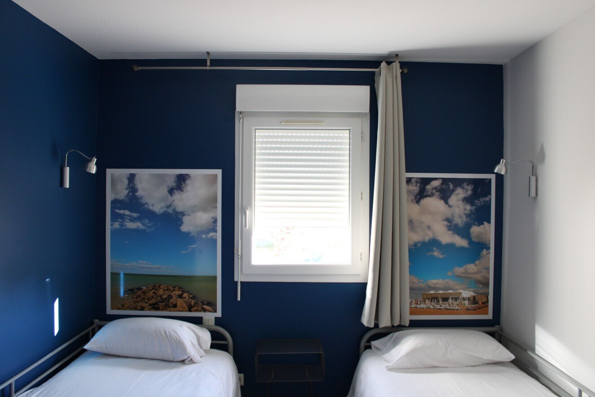 family room | premium bedding, individually decorated, desk, blackout curtains