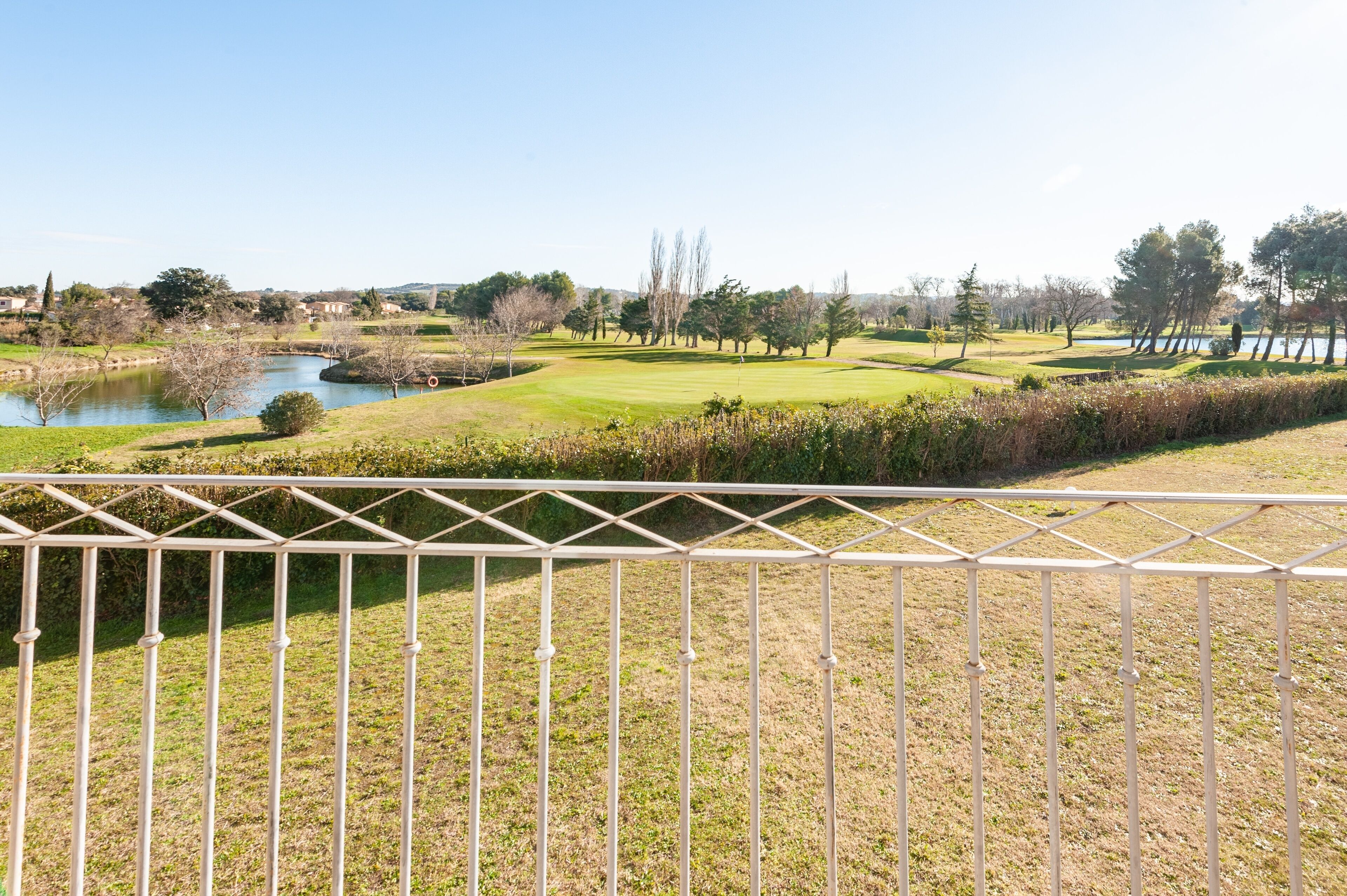 Vue sur le parcours de golf