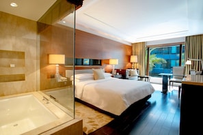 Deluxe Room, 1 King Bed | View from room