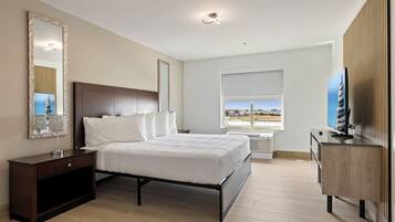 Luxe beddengoed, een kluis op de kamer, individueel gemeubileerd