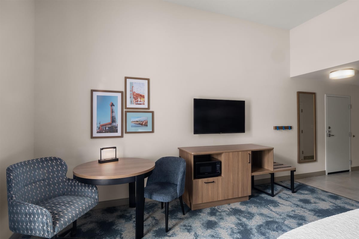 Room, 1 King Bed, Accessible, Non Smoking | In-room safe, iron/ironing board, free cribs/infant beds, free WiFi