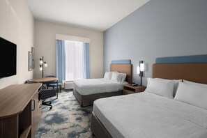 Blackout drapes, iron/ironing board, free cribs/infant beds, free WiFi