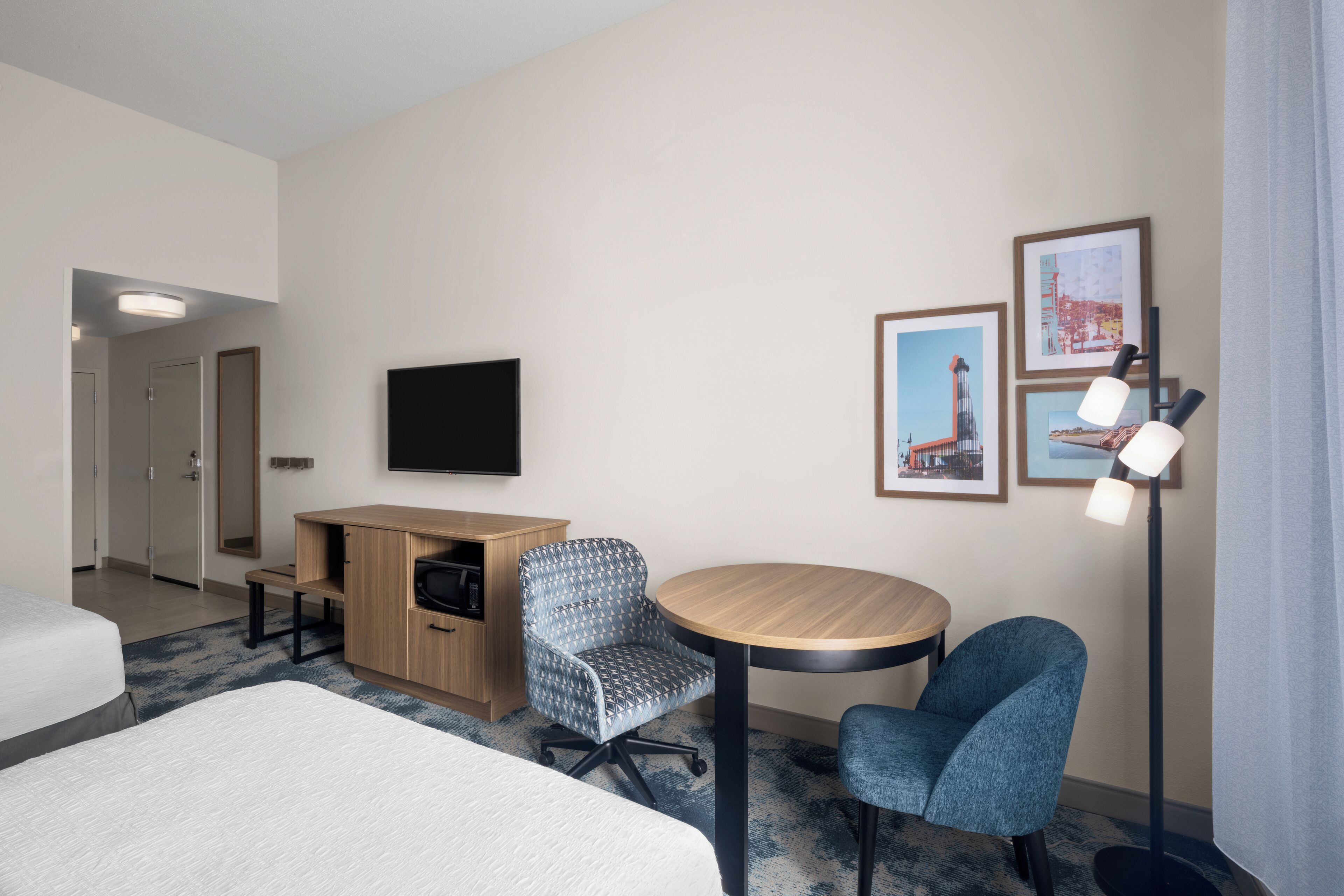 blackout curtains, iron/ironing board, free cots/infant beds, free wifi