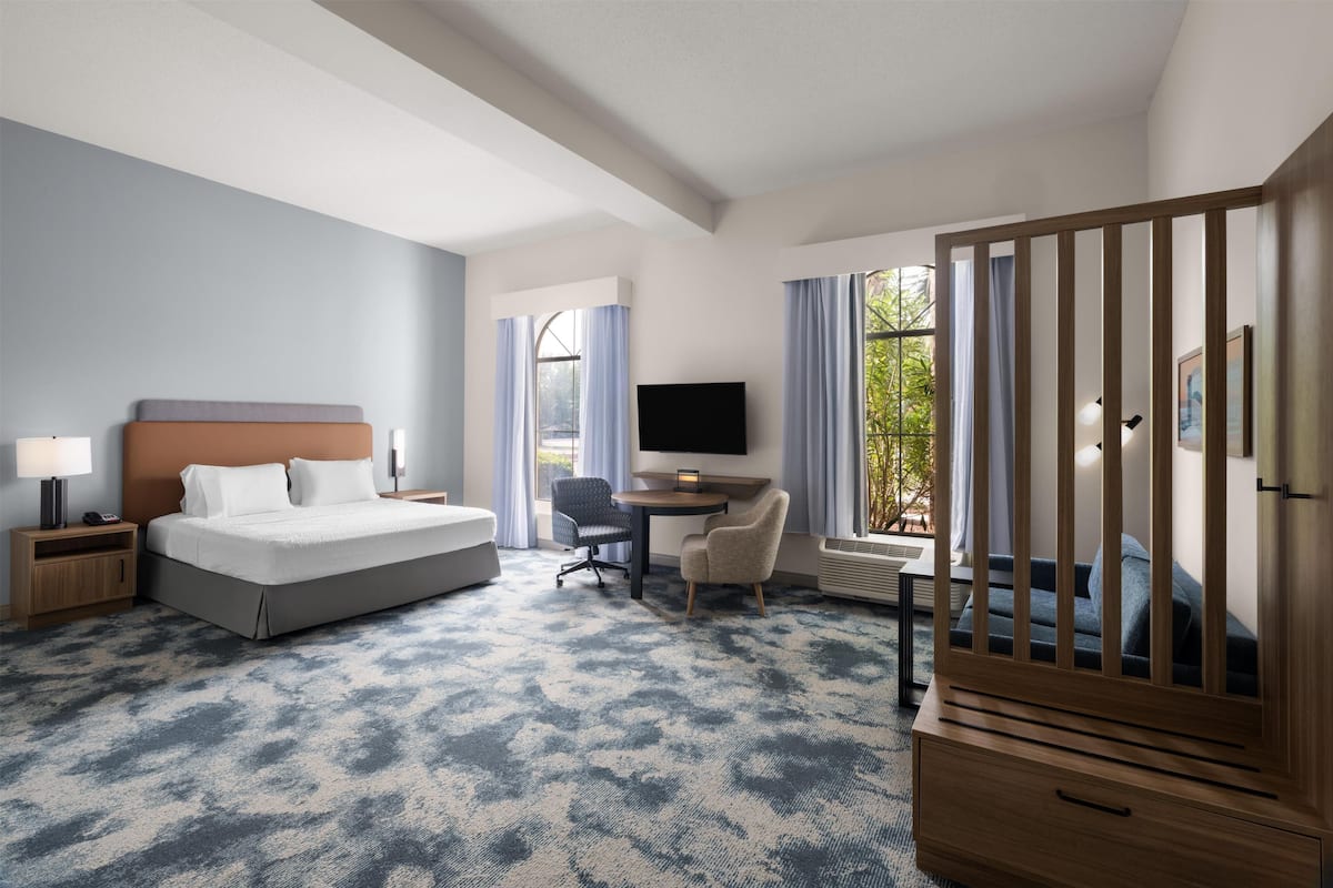 In-room safe, iron/ironing board, free cribs/infant beds, free WiFi