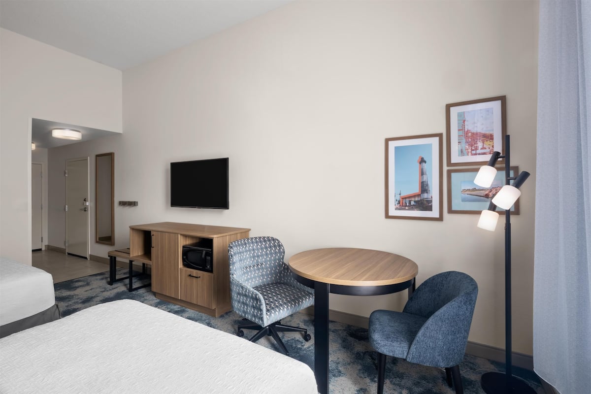 In-room safe, iron/ironing board, free cribs/infant beds, free WiFi