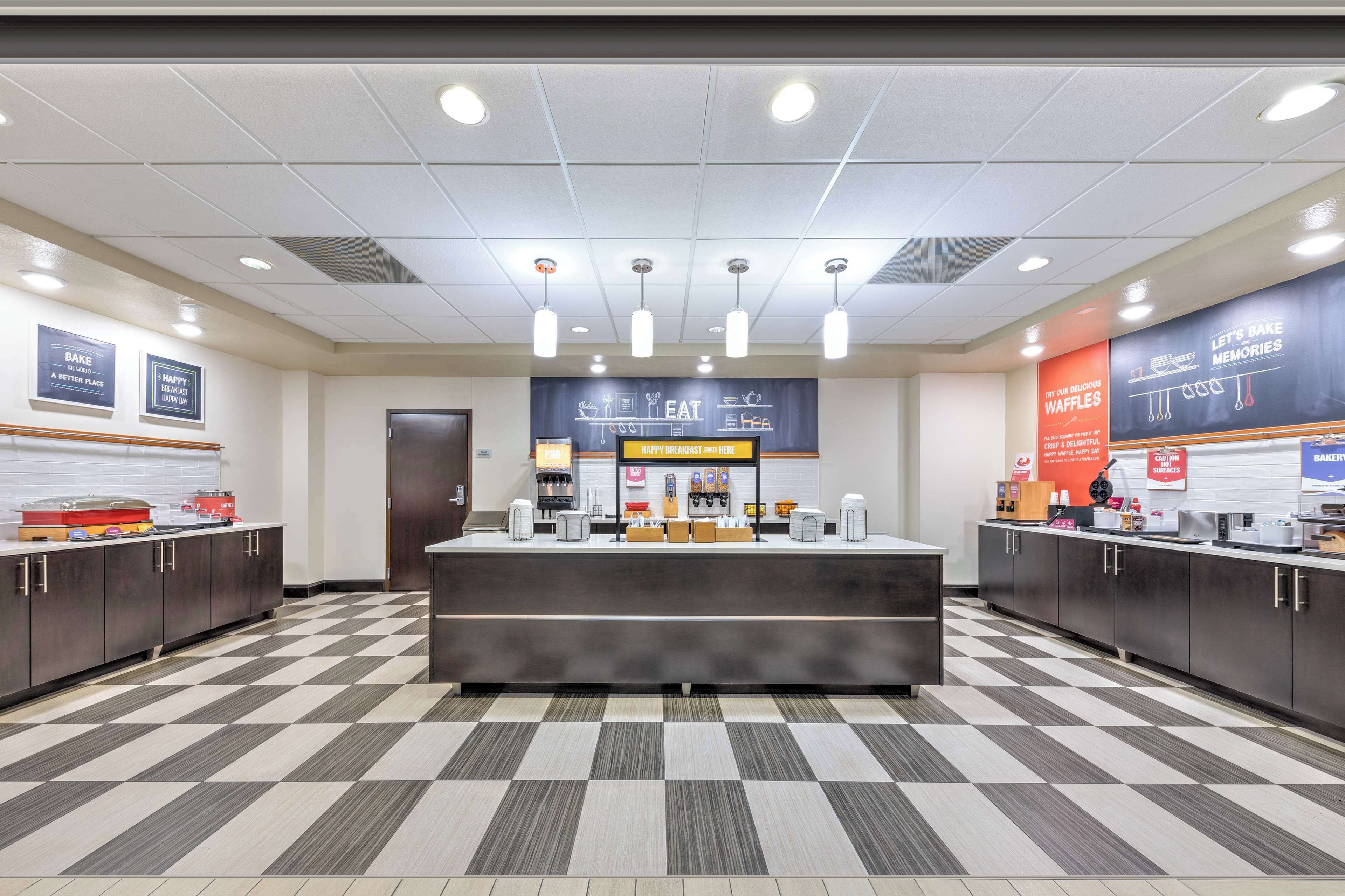 free daily self-service breakfast