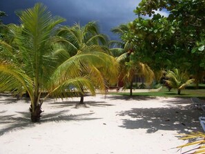 Playa privada, arena blanca, snorkel, ski acuático
