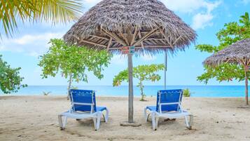 Private beach, white sand, snorkelling, waterskiing