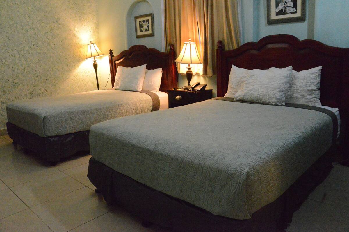 Premium bedding, in-room safe, desk, blackout curtains