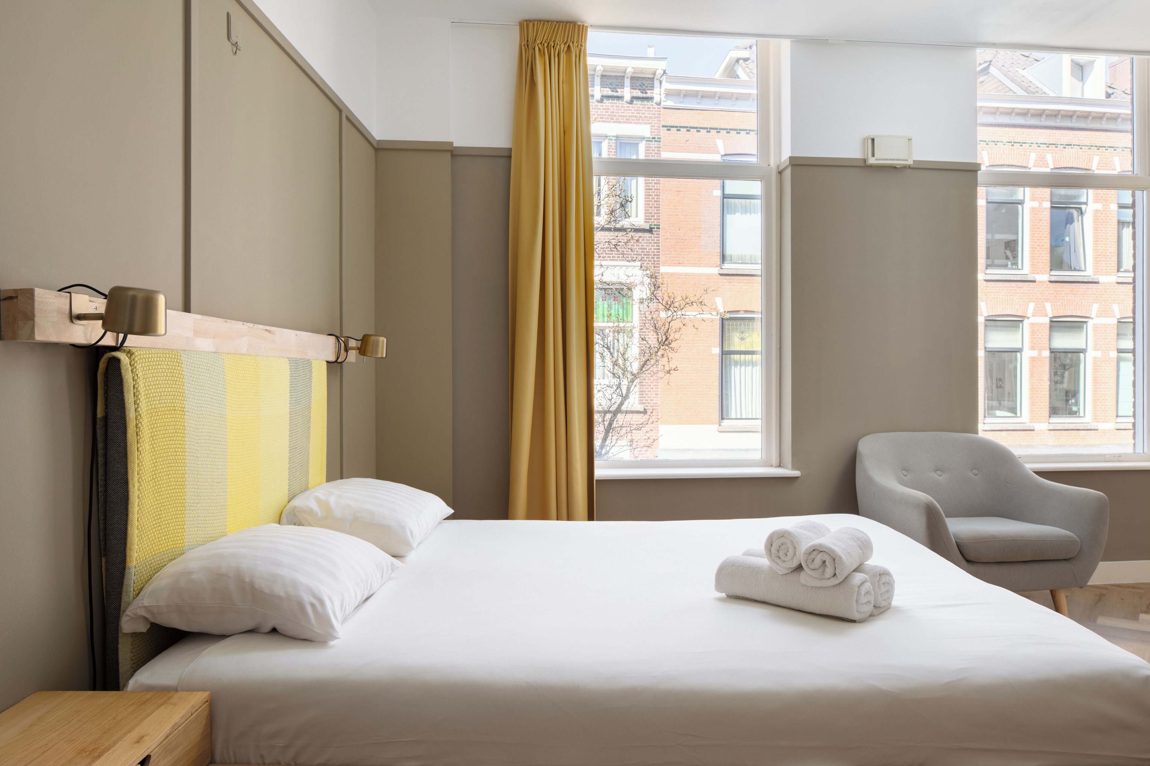 comfort double room | in-room safe, desk, laptop workspace, blackout curtains