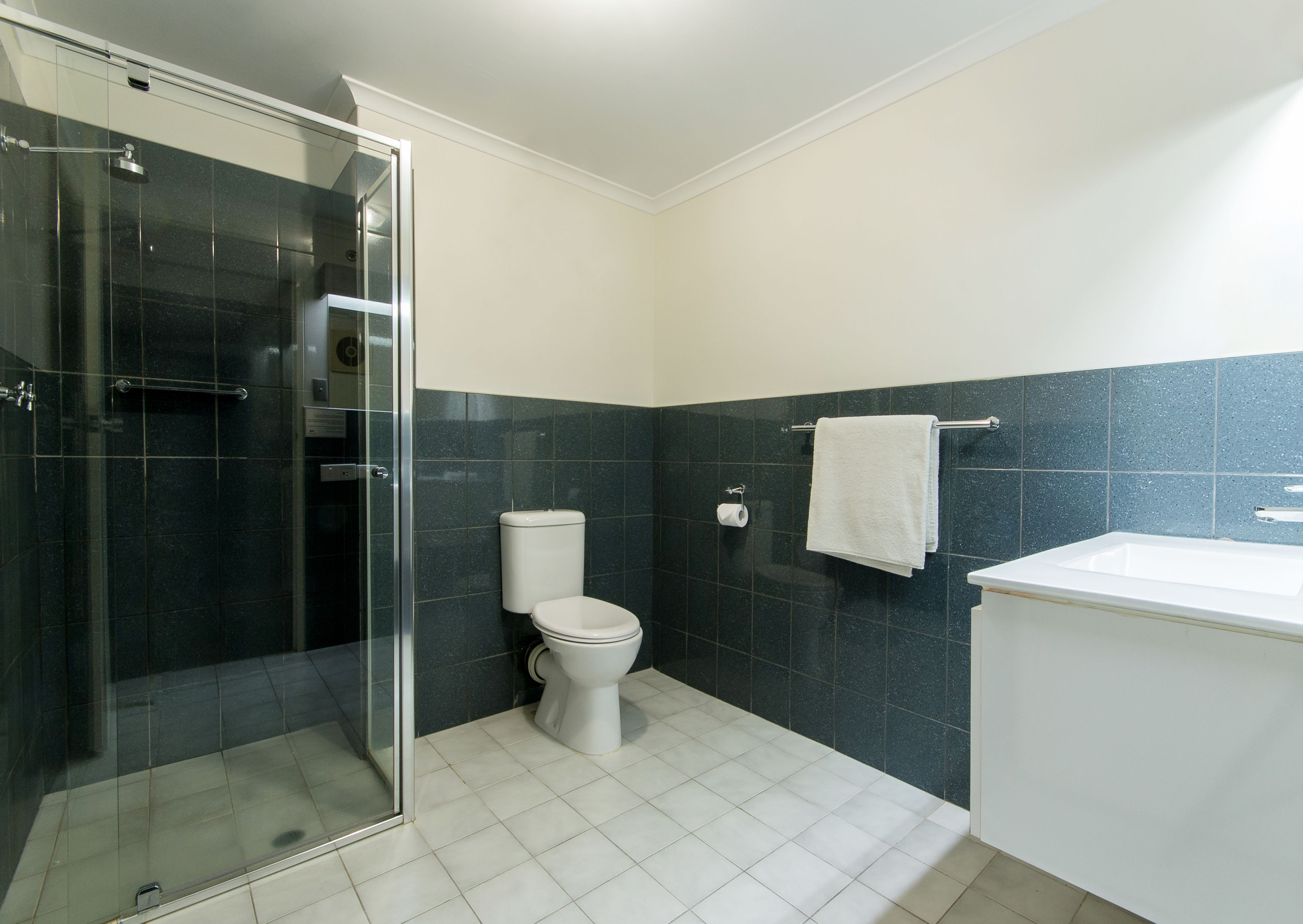 Superior Queen Room | Bathroom | Shower, free toiletries, hair dryer, towels