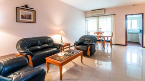 32-inch TV with satellite channels