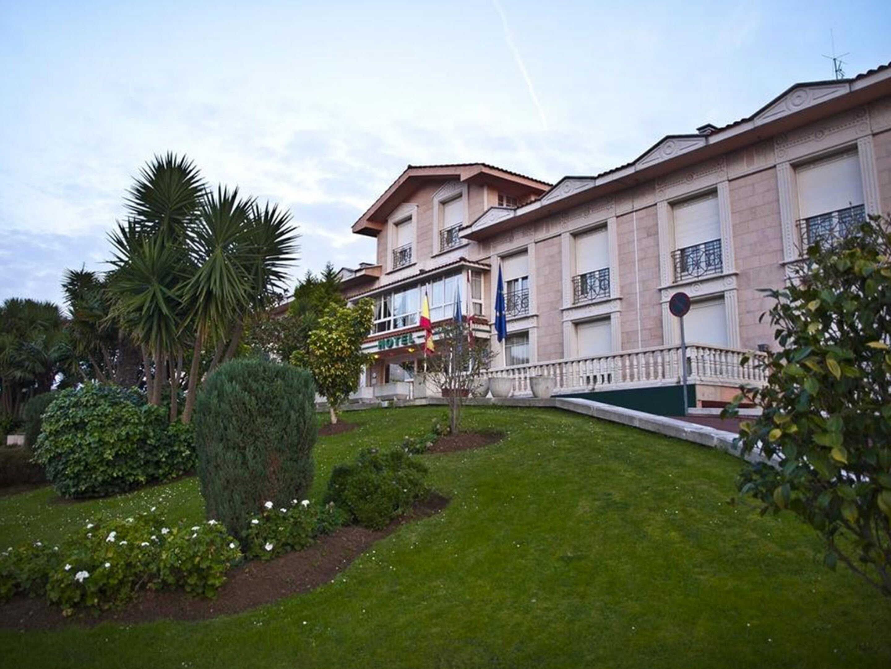 front of property – evening/night