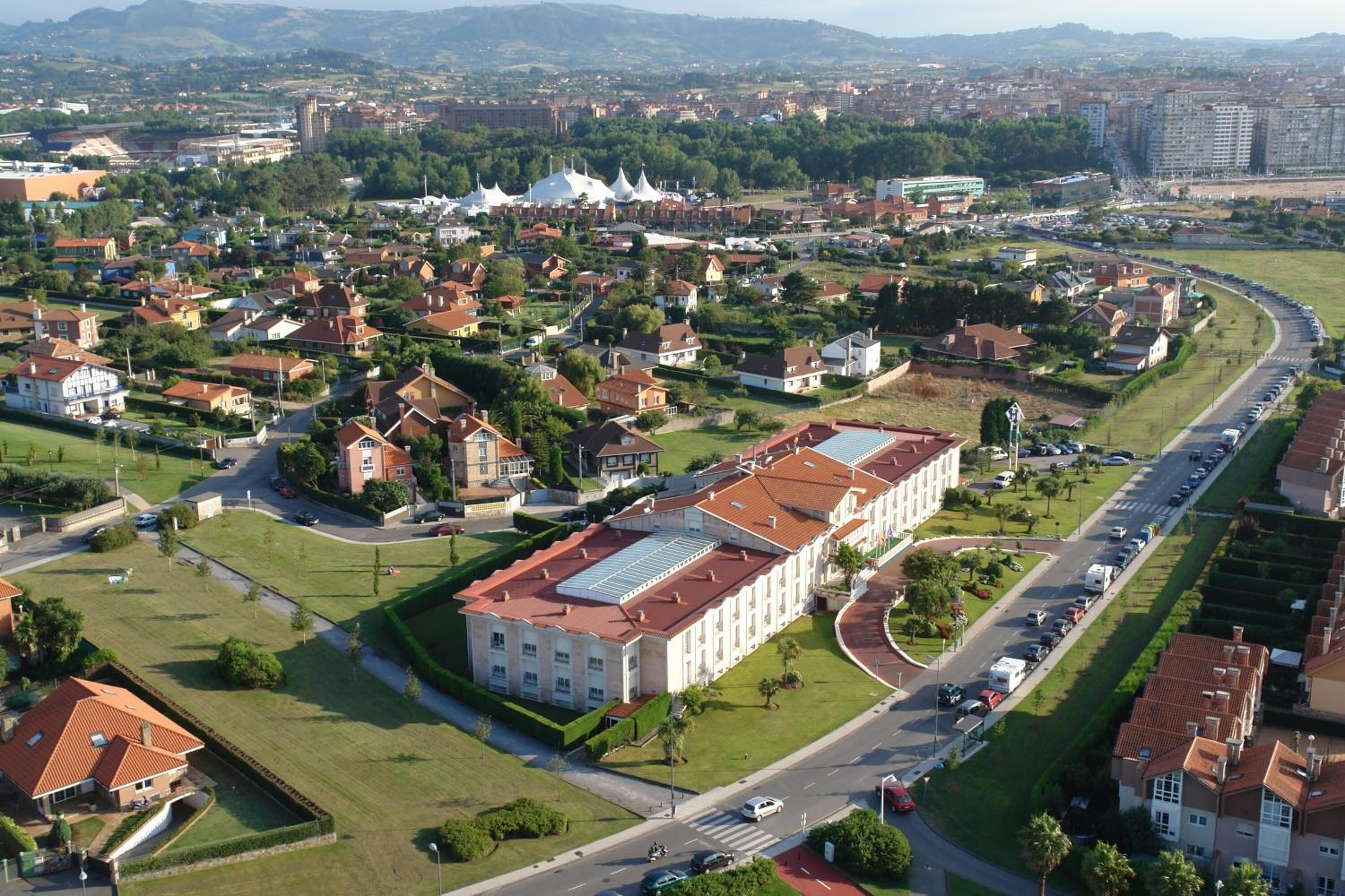 aerial view
