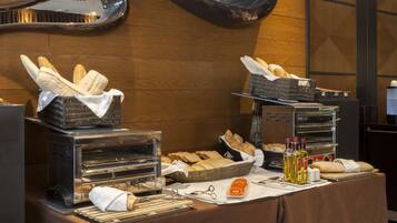 Daily buffet breakfast (EUR 28 per person)
