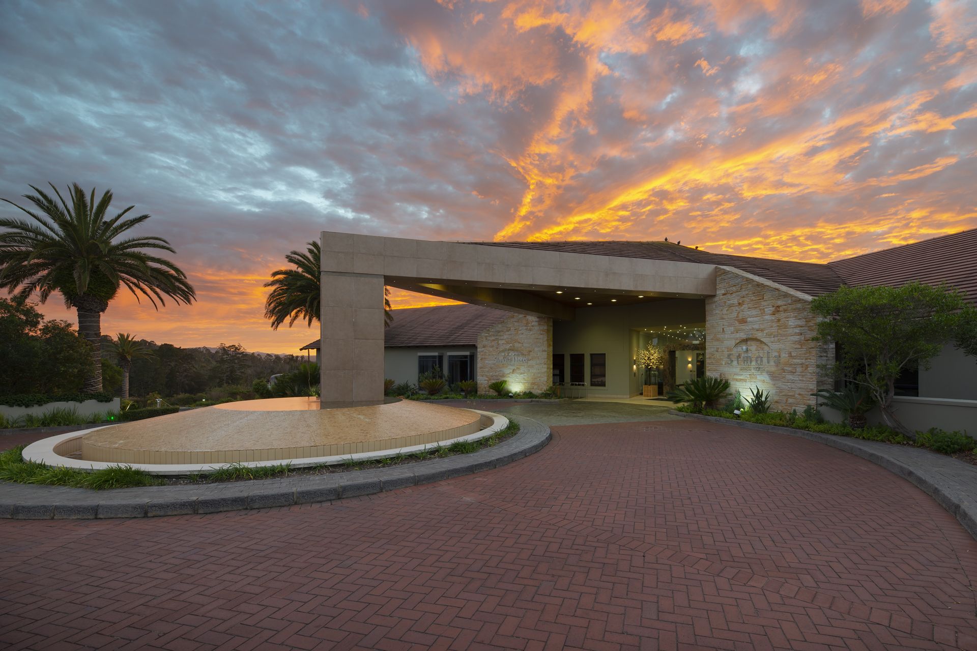 front of property – evening/night