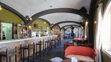 Tapas bar, garden views