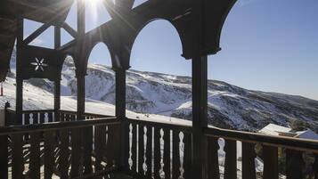 Uitzicht vanuit de kamer