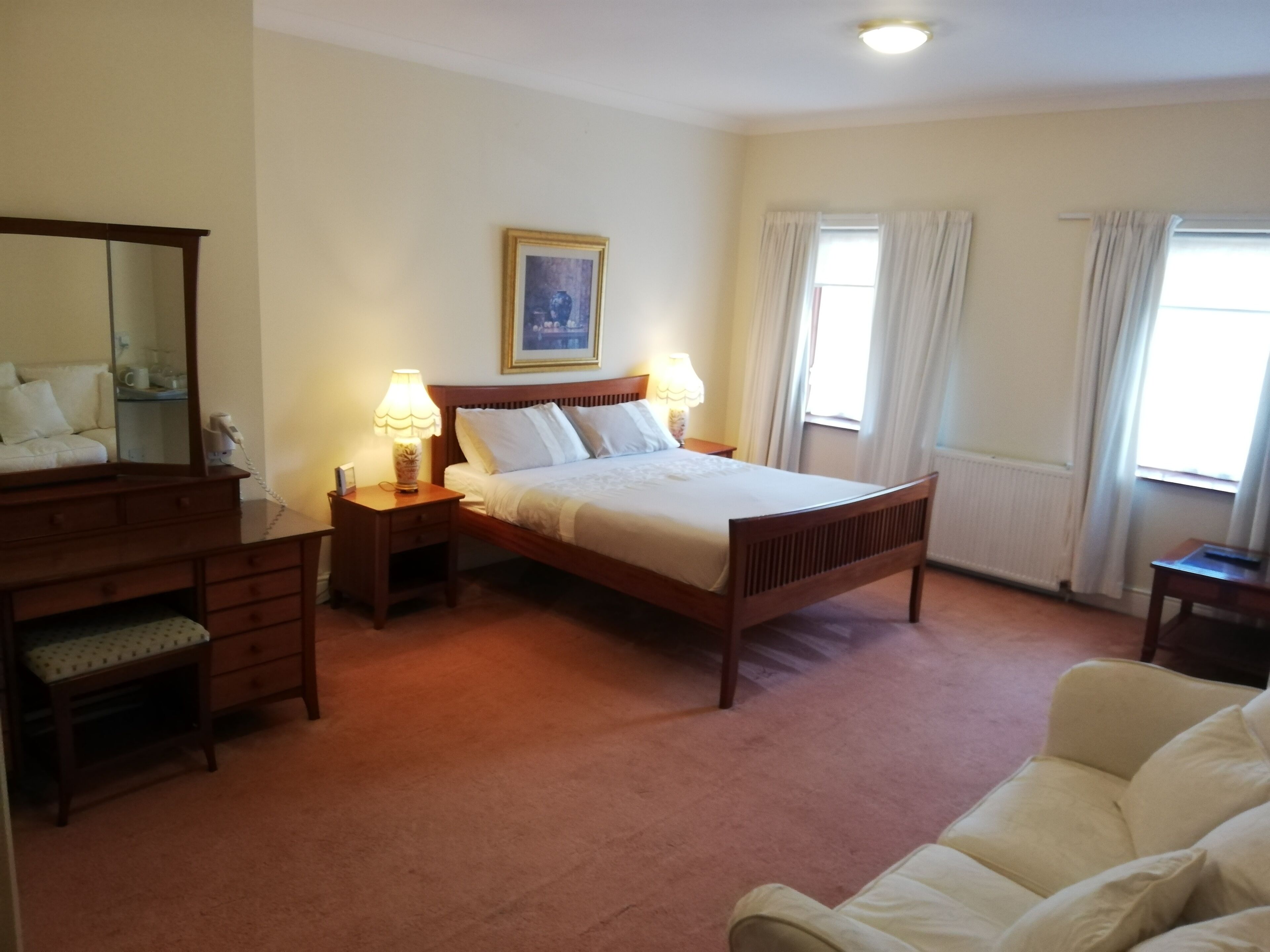 superior double room | individually decorated, individually furnished, iron/ironing board