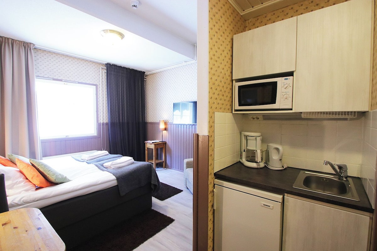 Standard Twin Room (With Sauna) | Peti besi dalam bilik, langsir/tirai gelap terus 
