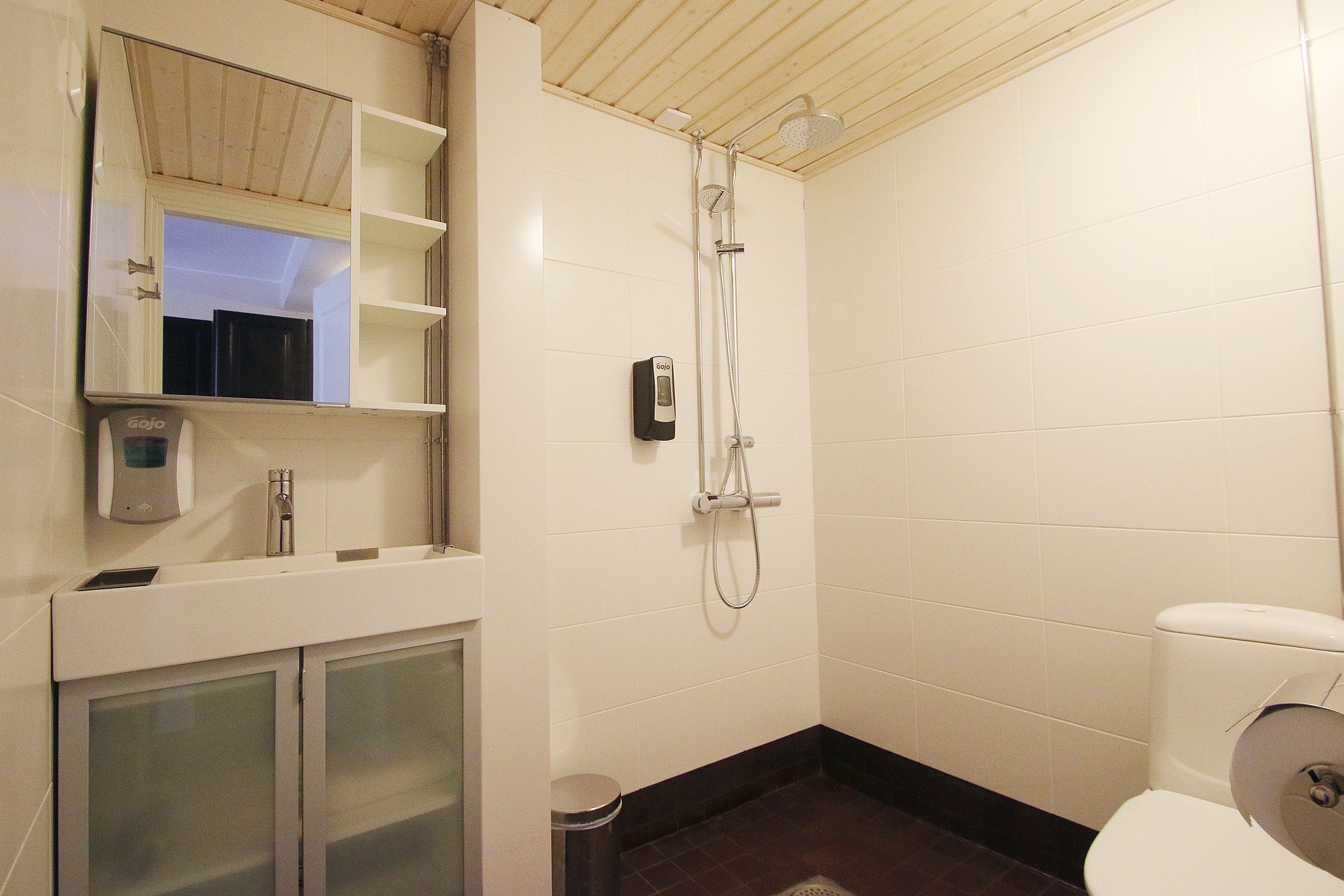 Dusj på badet