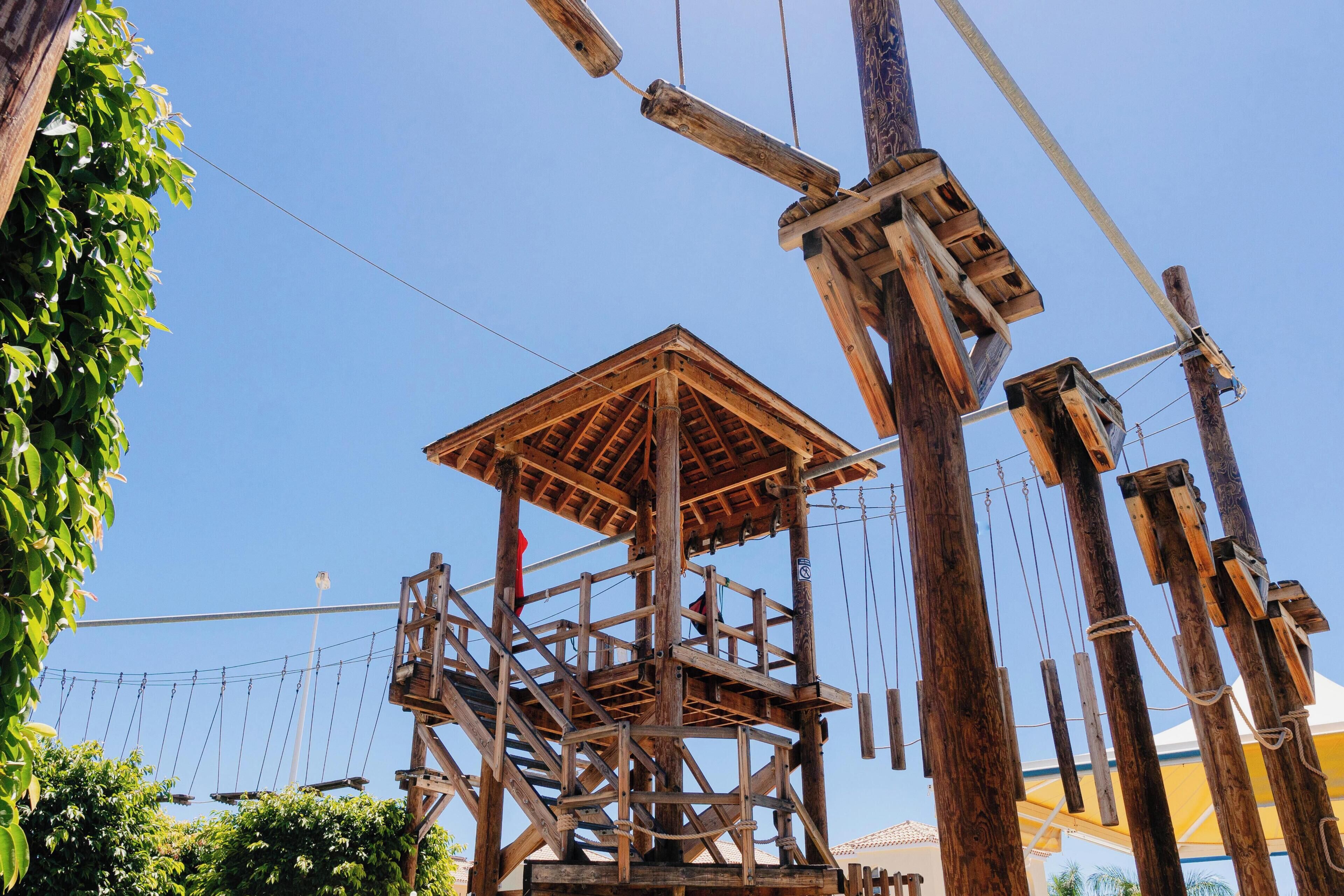Parcours aventure (team building)