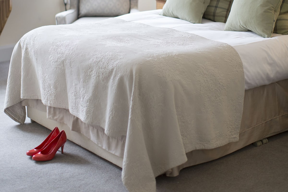 Standaard kamer | Lakens van Egyptisch katoen, luxe beddengoed, een kluis op de kamer