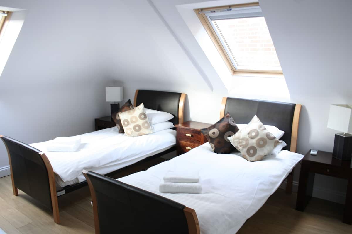Chambre avec lits jumeaux