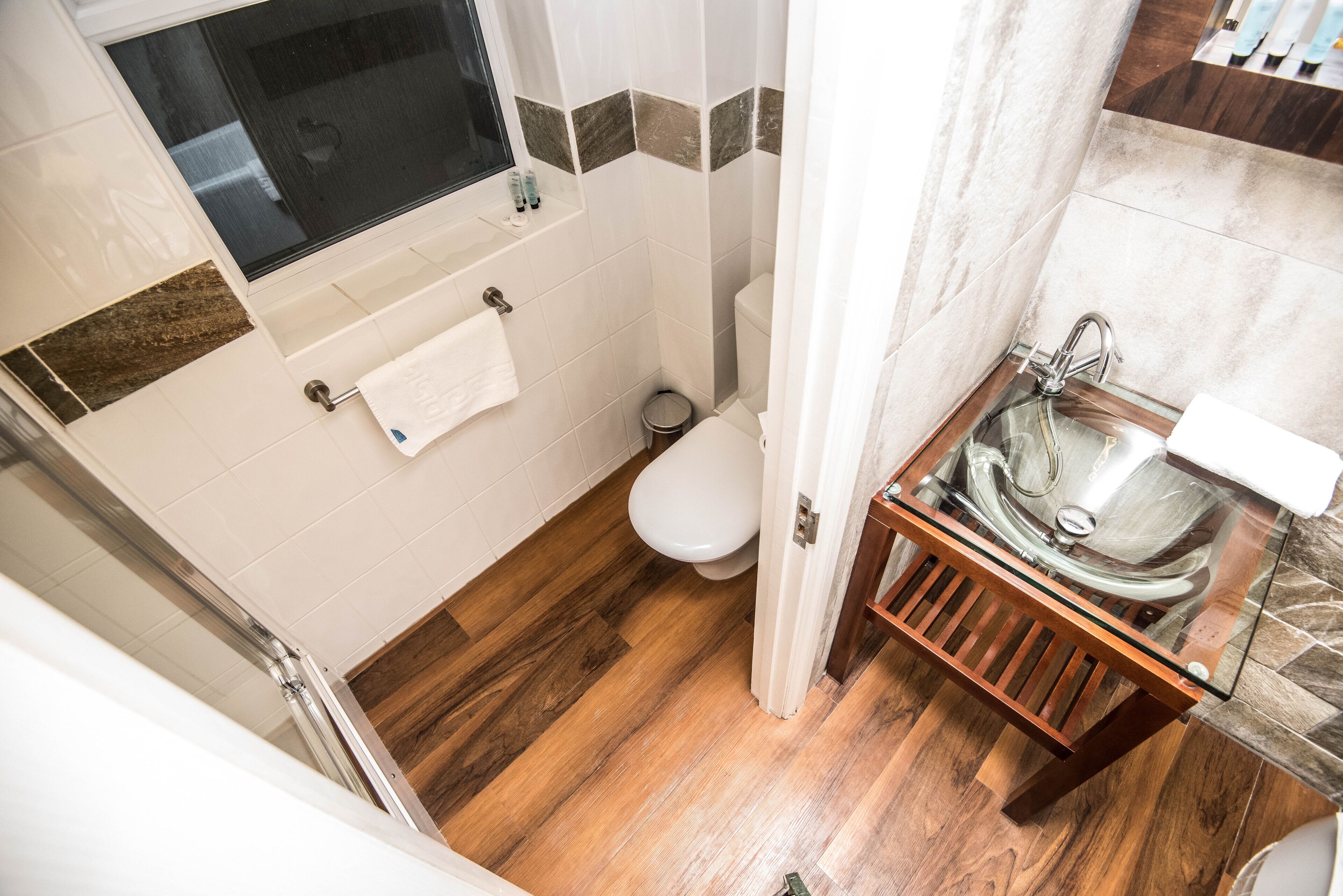 terrace suite | bathroom | free toiletries, hair dryer, towels