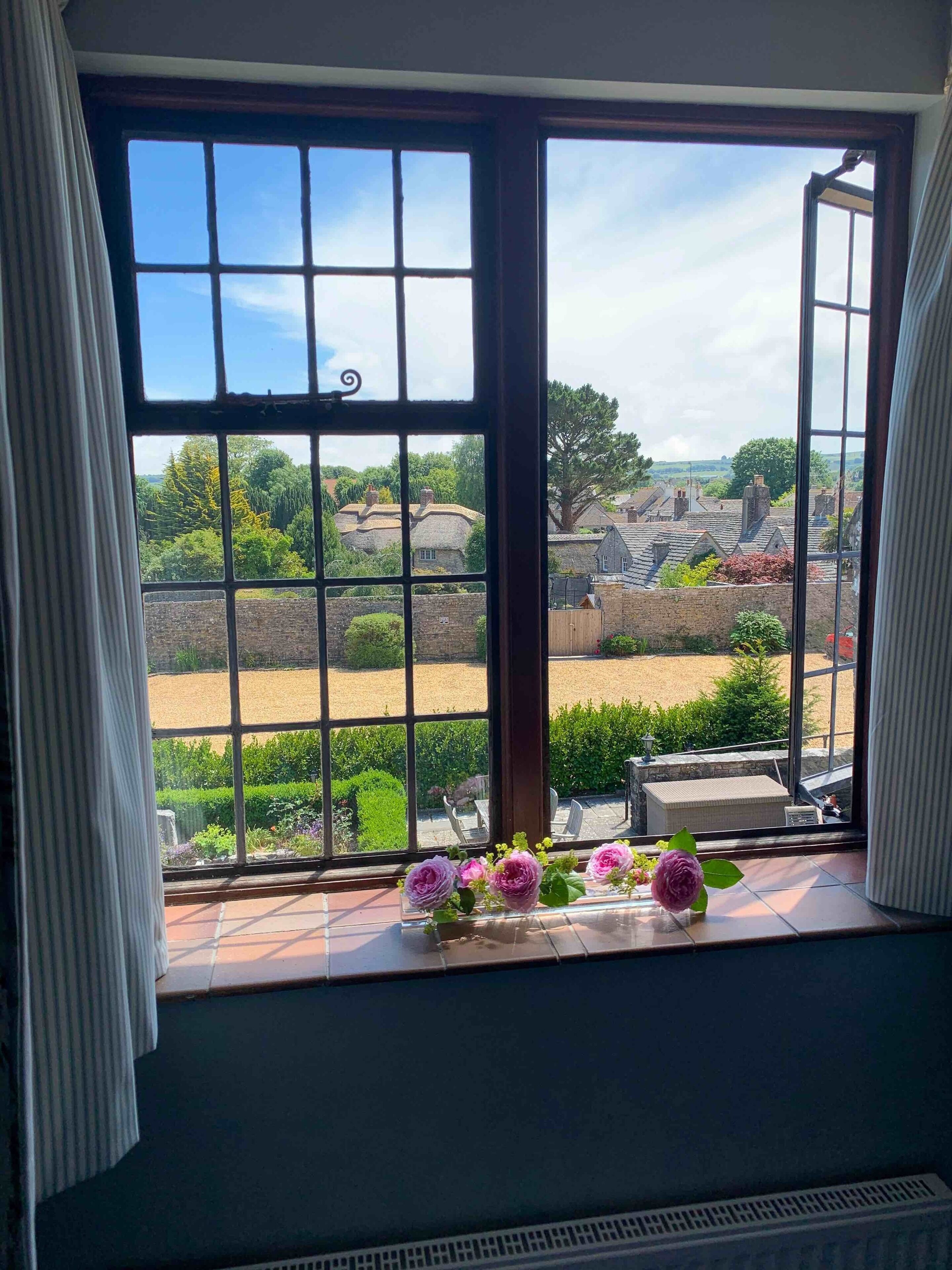 terrace view double | 1 bedroom, egyptian cotton sheets, premium bedding, desk