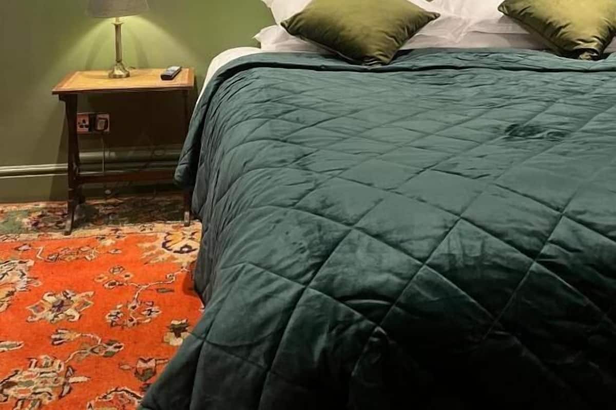 standard double room, 1 double bed, ensuite | in-room safe, desk, free wifi, bed sheets