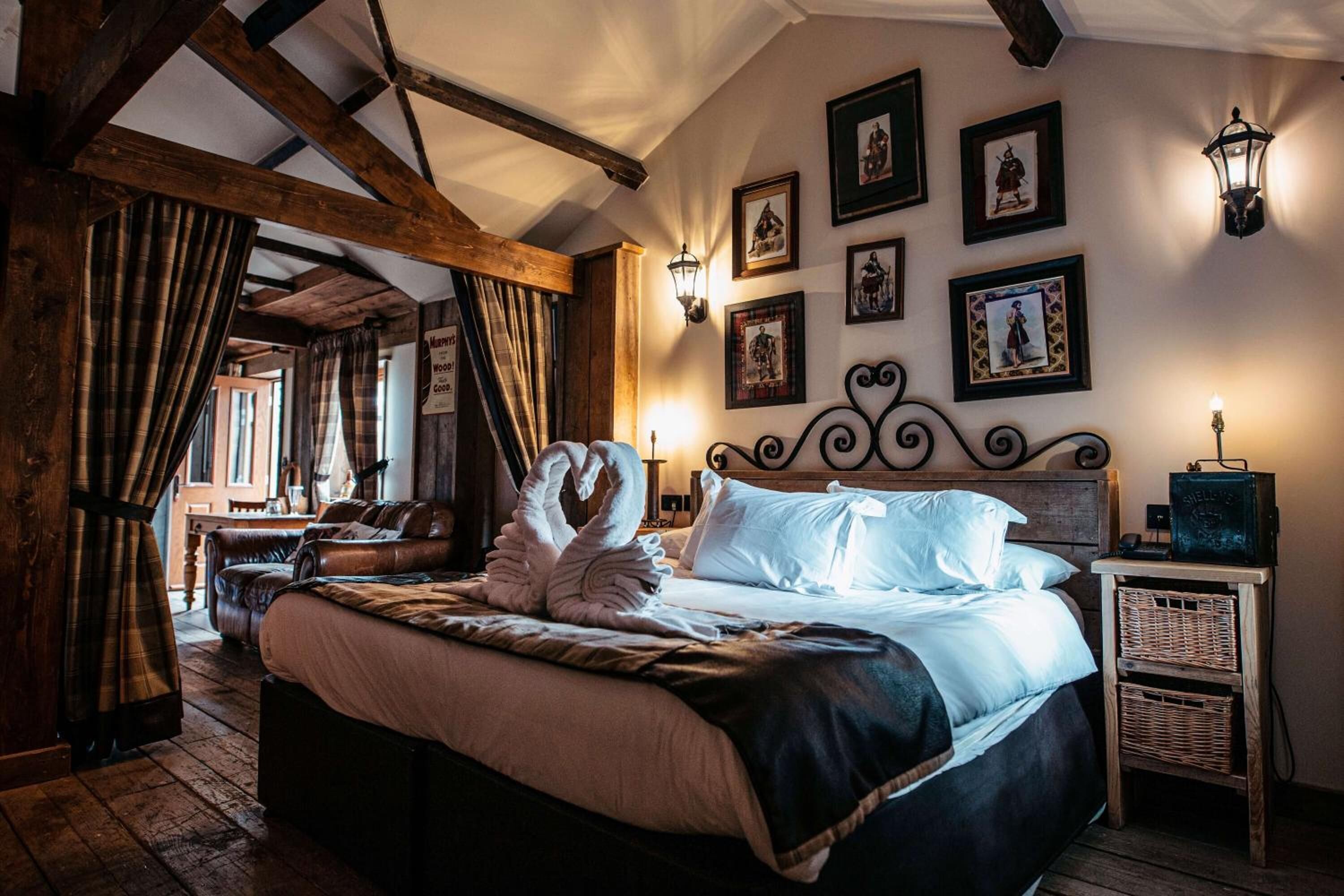 1 غرفة نوم ومكواة/لوح كي وواي فاي مجانًا وملاءات أسرّة