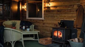 Deluxe-Ferienhütte, mit Bad
