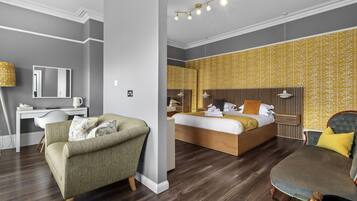 Executive-Doppelzimmer | Allergikerbettwaren, Schreibtisch, Verdunkelungsvorhänge