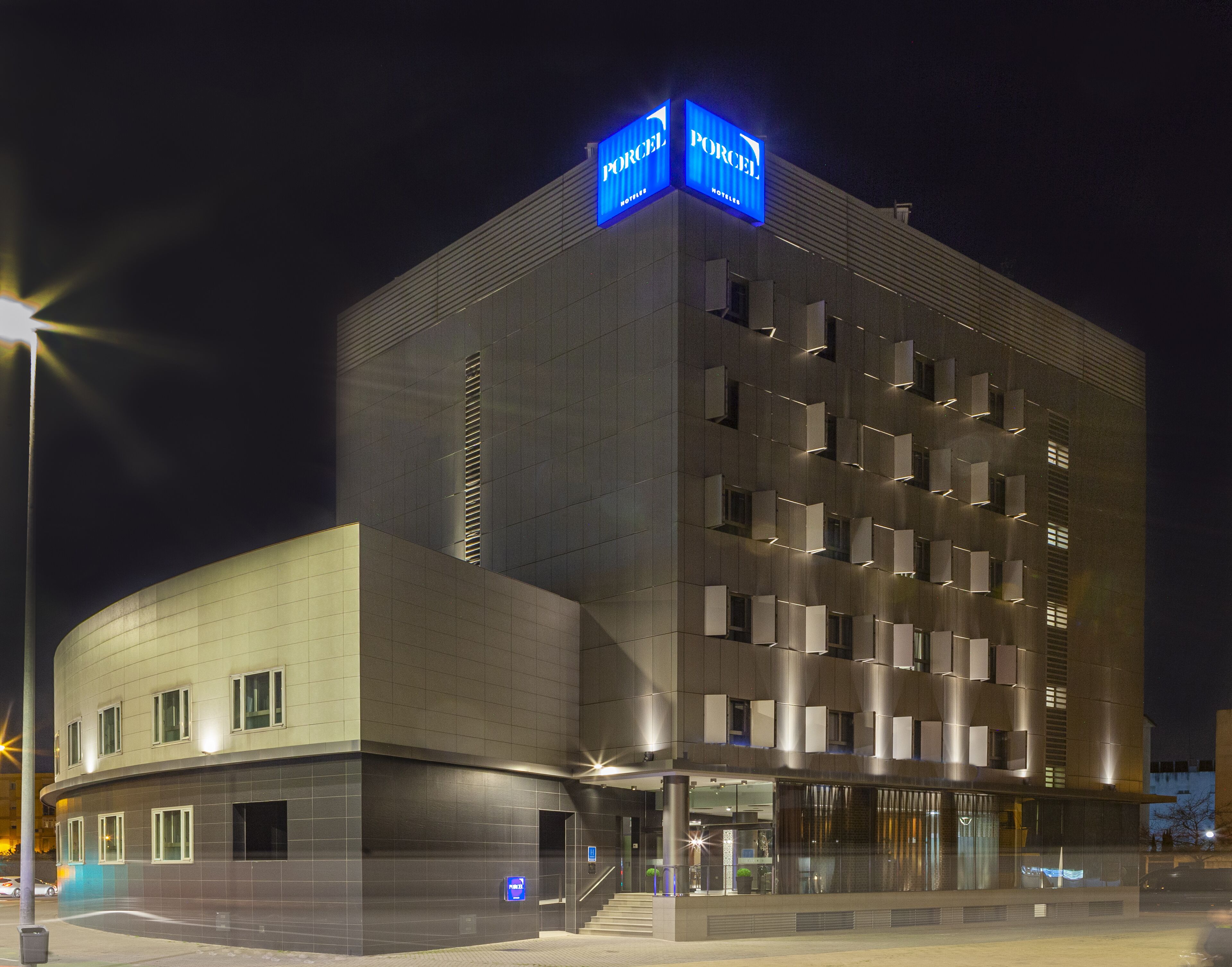 front of property – evening/night