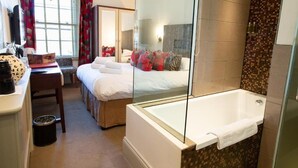 Literie de qualité supérieure, coffres-forts dans les chambres