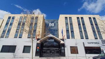 Voorkant van accommodatie