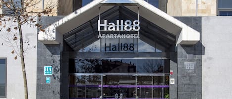 Voorkant van accommodatie