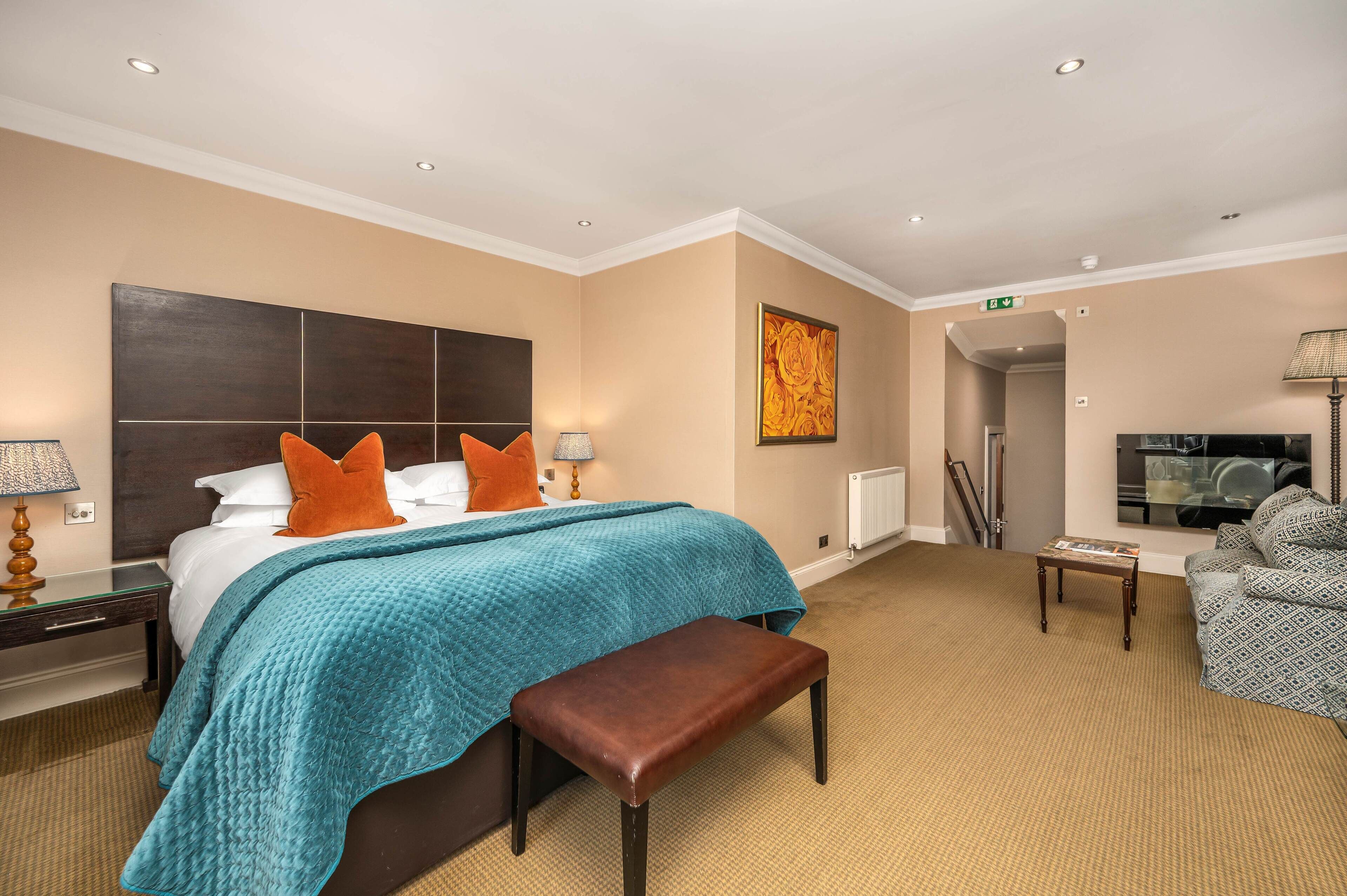 decadent | egyptian cotton sheets, premium bedding, free minibar items