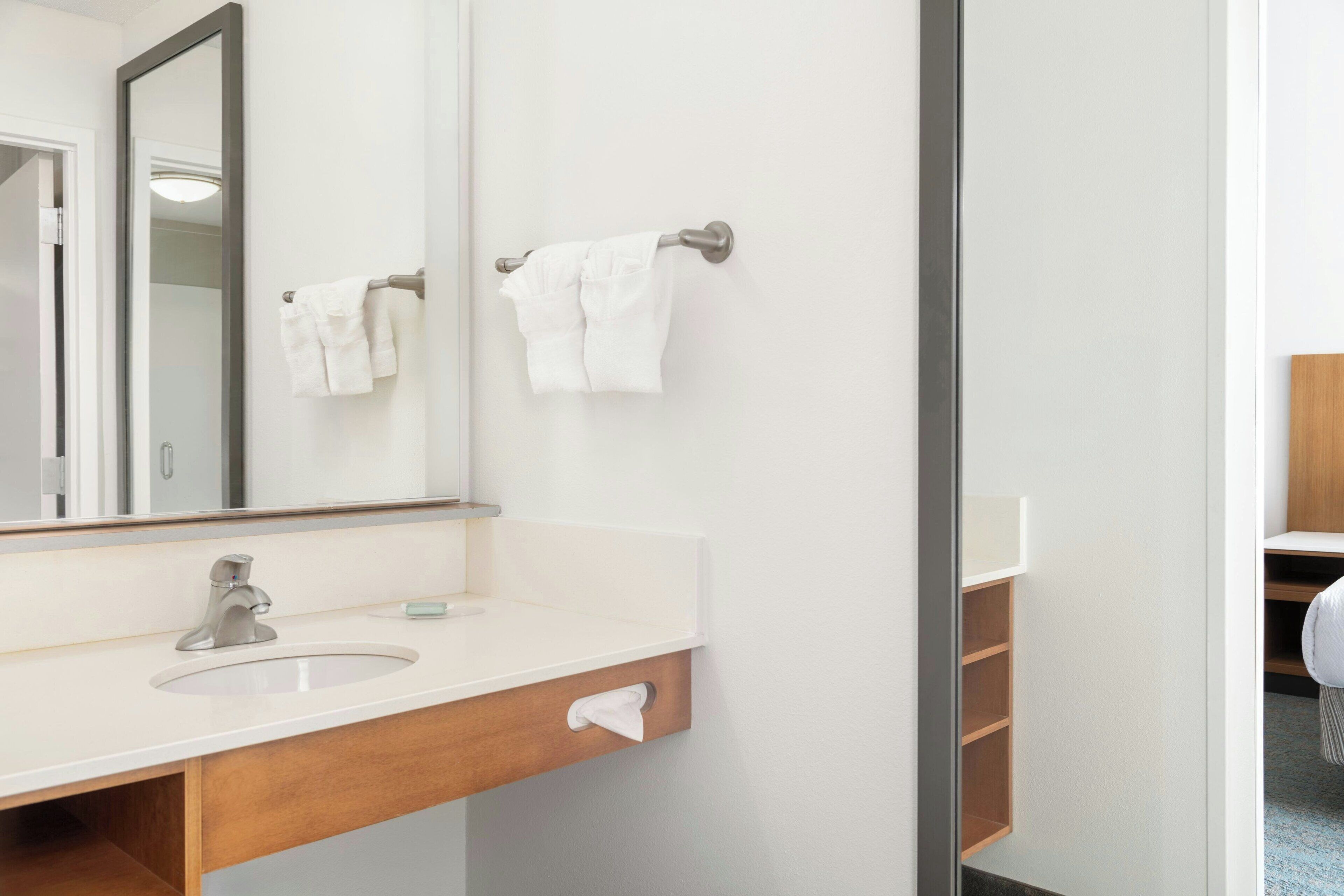 desk, blackout curtains, iron/ironing board, free cots/infant beds