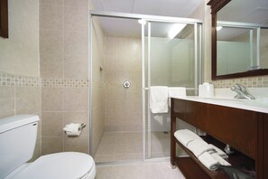 環境にやさしいバスアメニティ、ヘアドライヤー、タオル